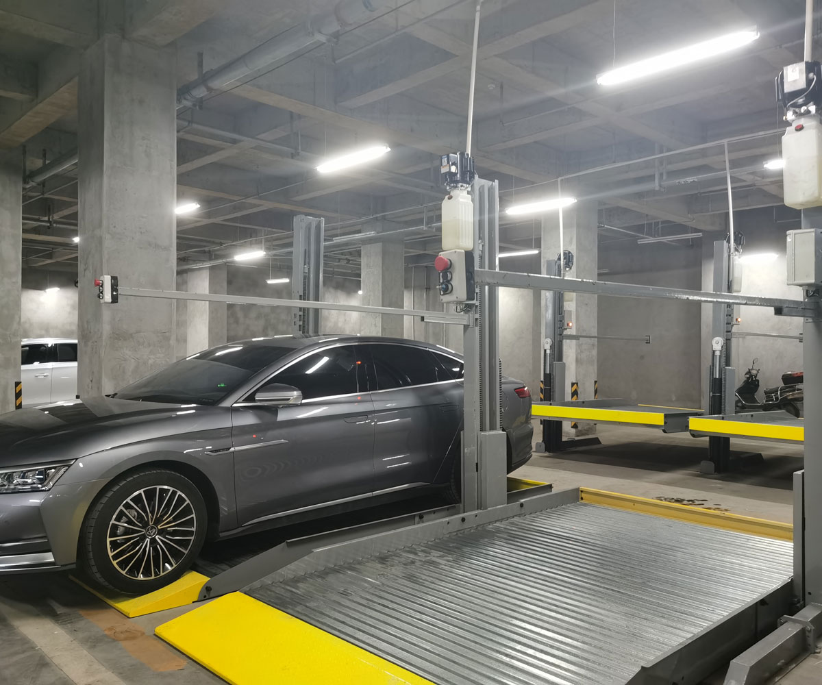 忠縣2層機械式立體車庫長租