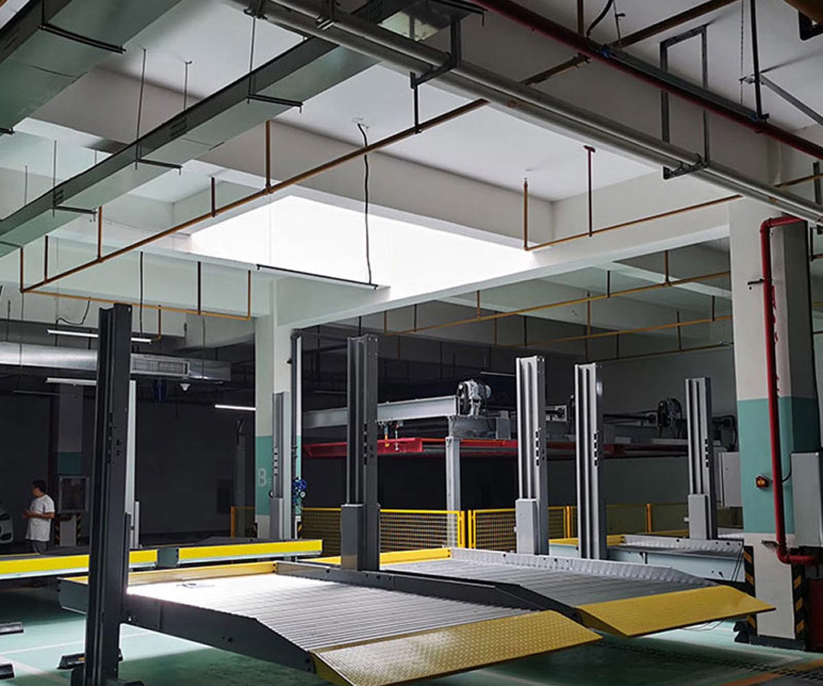 忠縣兩層升降機械式停車庫回購