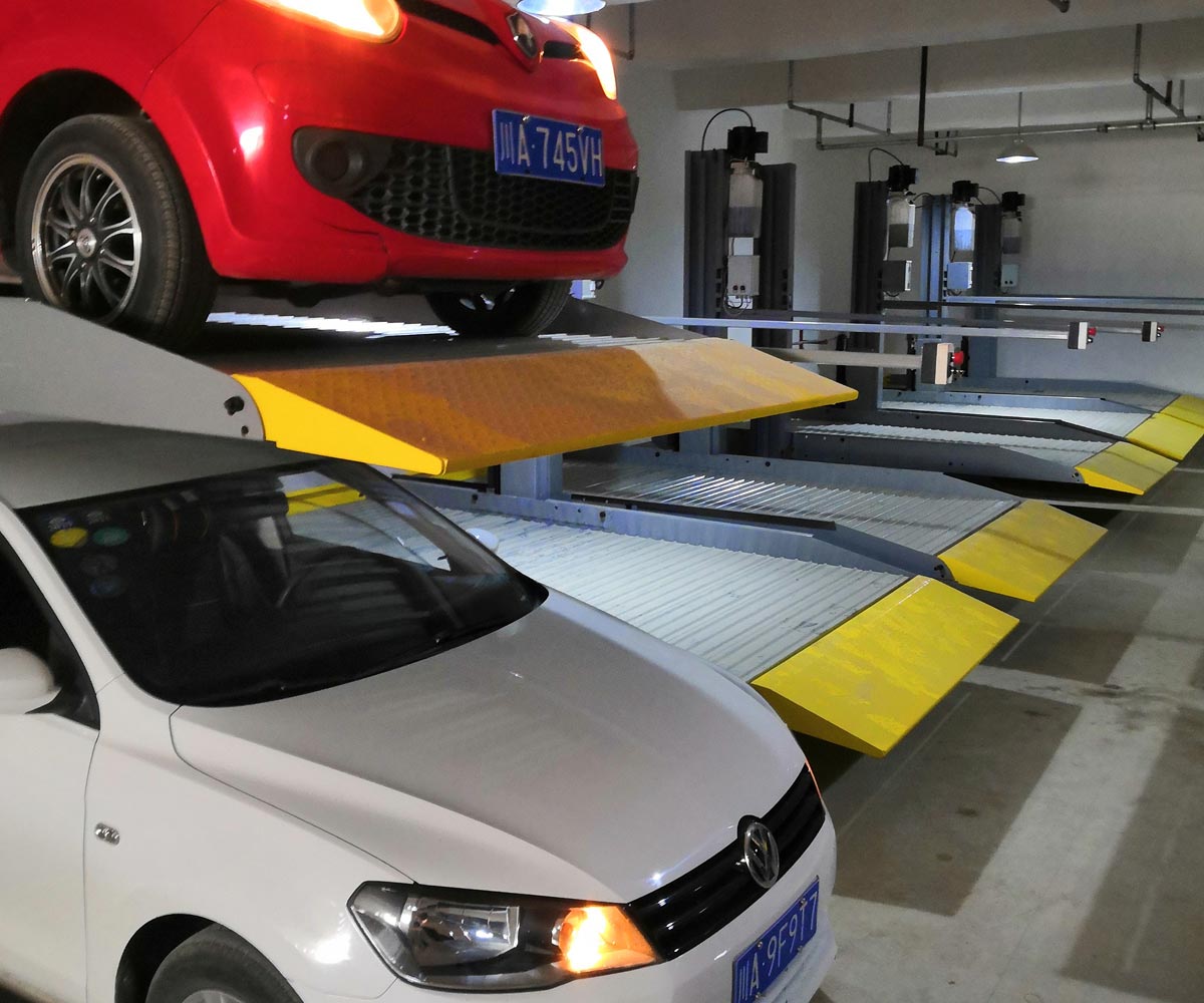 忠縣小區(qū)雙柱簡易類停車位